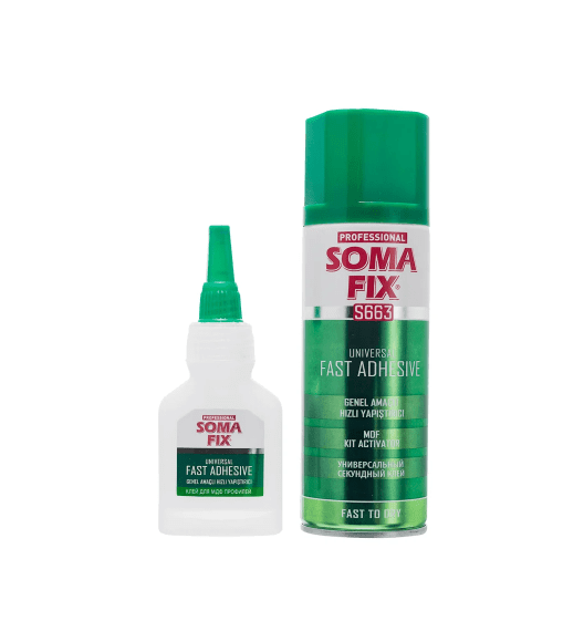 Набор для склеивания SOMAFIX (Клей 50 гр.+ Активатор 200мл.) S663