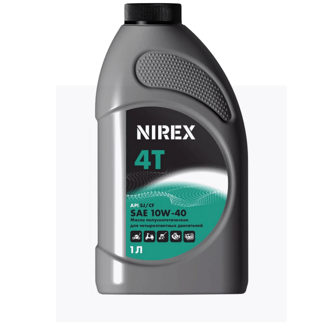 Масло NIREX 4-х тактное полусинтетика SAE 10W-40 1 л NRX-32293