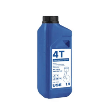 Масло USE 4-х тактное полусинтетика SAE 10W-40 1 л USE-30013