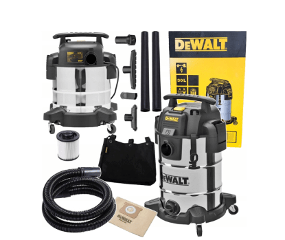 Пылесос строительный (супертихий) DEWALT DXV 30 SAPTA-QT