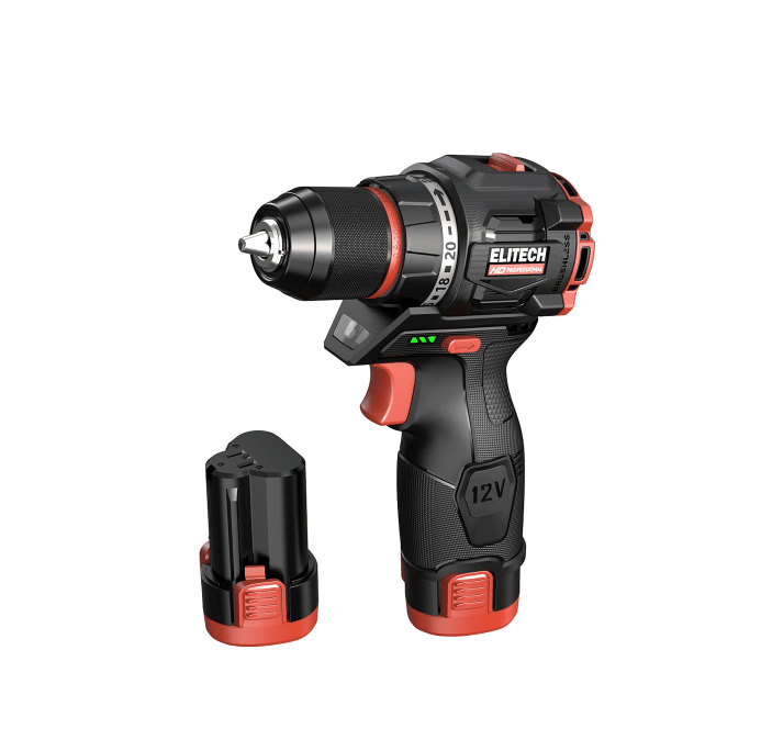 Дрель аккумуляторная ELITECH CD 12L2 (E2201.038.01)