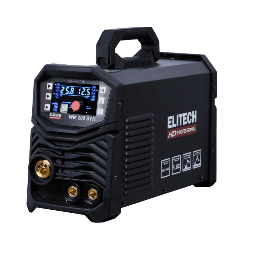 Сварочный аппарат ELITECH WM 200 SYN LCD PULSE