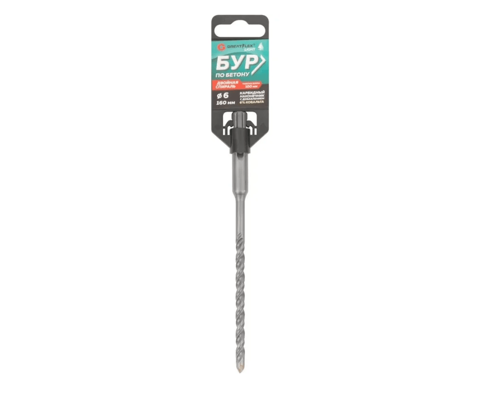 Бур Cutop SDS+ GreatFlex Light 6*160 по бетону 56-6160