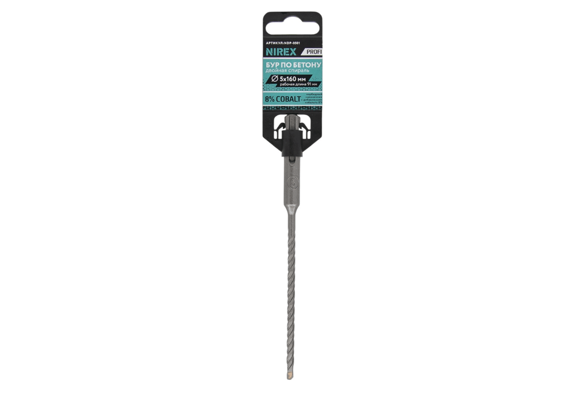 Бур NIREX Profi SDS+ 5*160 NDP-0501