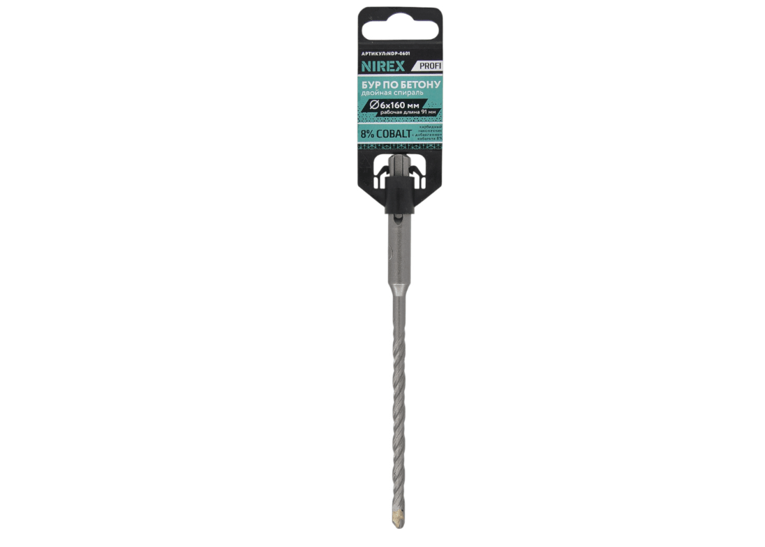 Бур NIREX Profi SDS+ 6*160 NDP-0601
