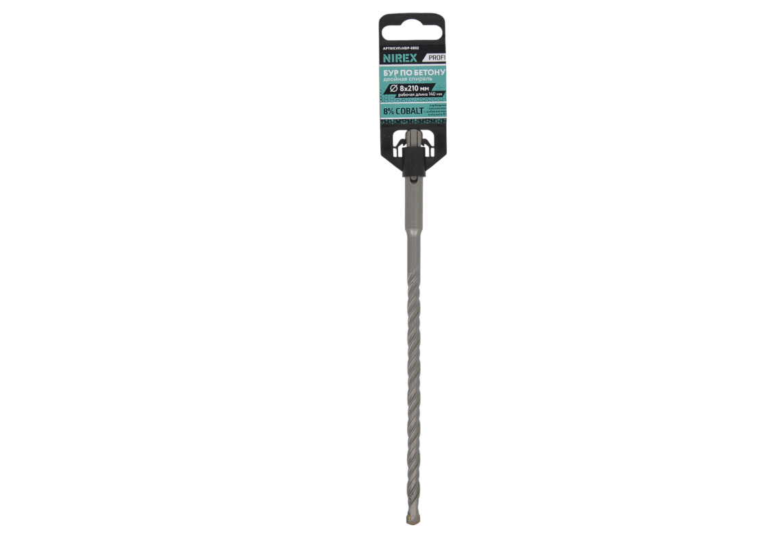 Бур NIREX Profi SDS+ 8*210 NDP-0802