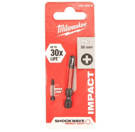 Бита Milwaukee SHOCKWAVE PH3 50мм 4932430858
