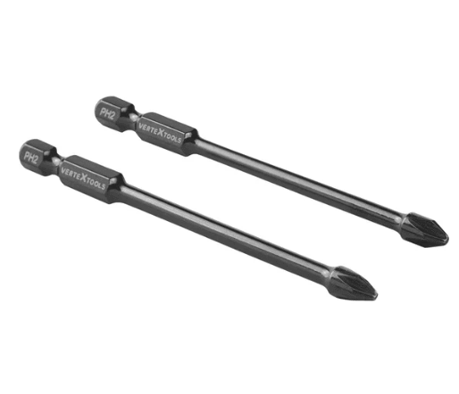 НАБОР БИТ IМРАСТ TORSION PH2X90 2шт. VERTEX IP-TR-PH2-90-2