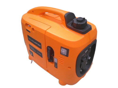 Генератор бензиновый инверторный VILLARTEC GI1200S (номинал 1,0 кВт) пластиковый кожух 2101120000